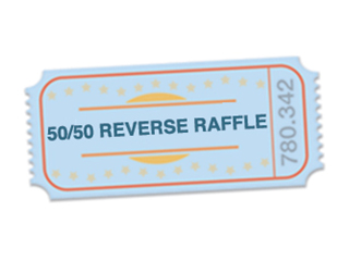50/50 Reverse Raffle